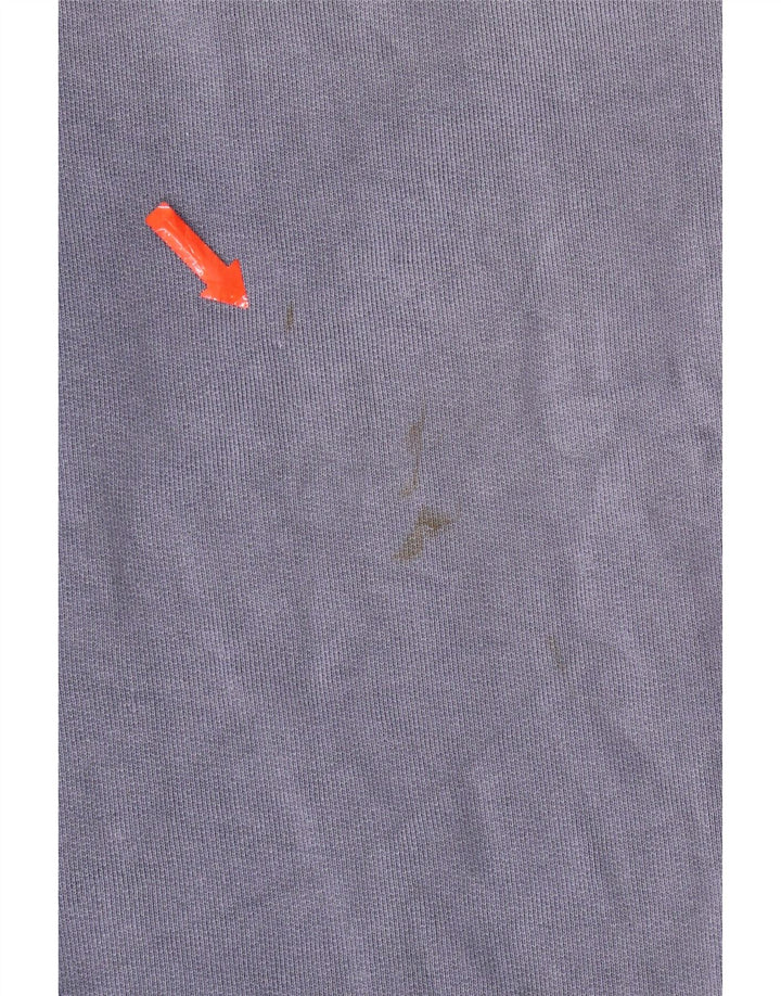Ανδρικό φούτερ Weird Fish με φερμουάρ, μεσαίο μπλε βαμβακερό