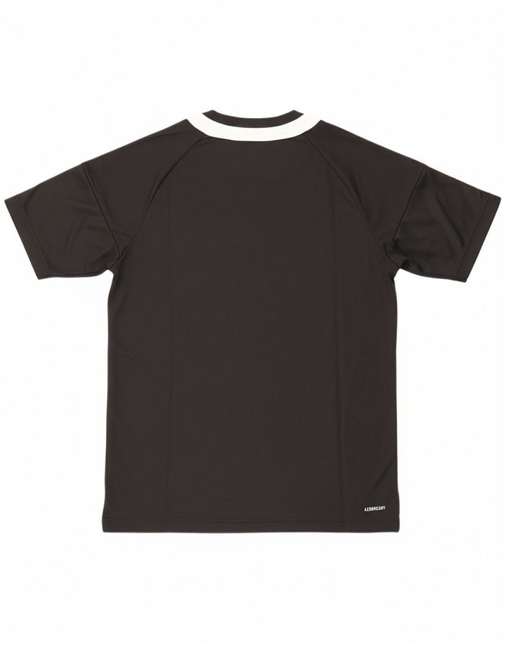 ADIDAS Mens Aeroready Regular Fit T-Shirt Top Small Black Polyester