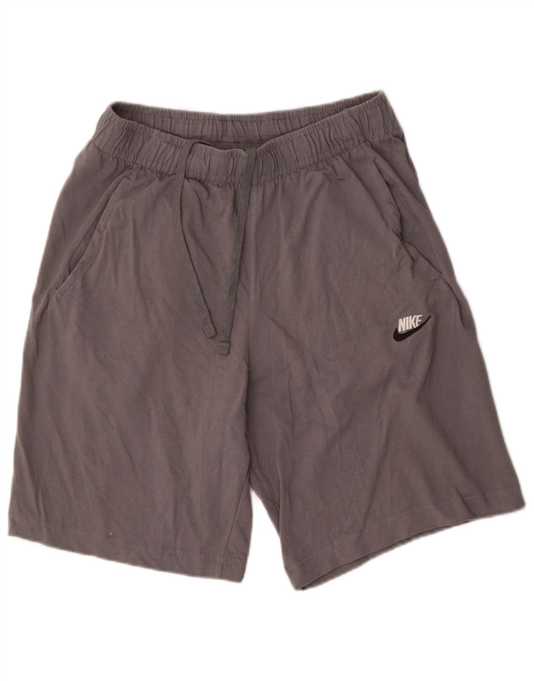 Ανδρικό αθλητικό σορτς Nike, μεσαίο γκρι βαμβακερό