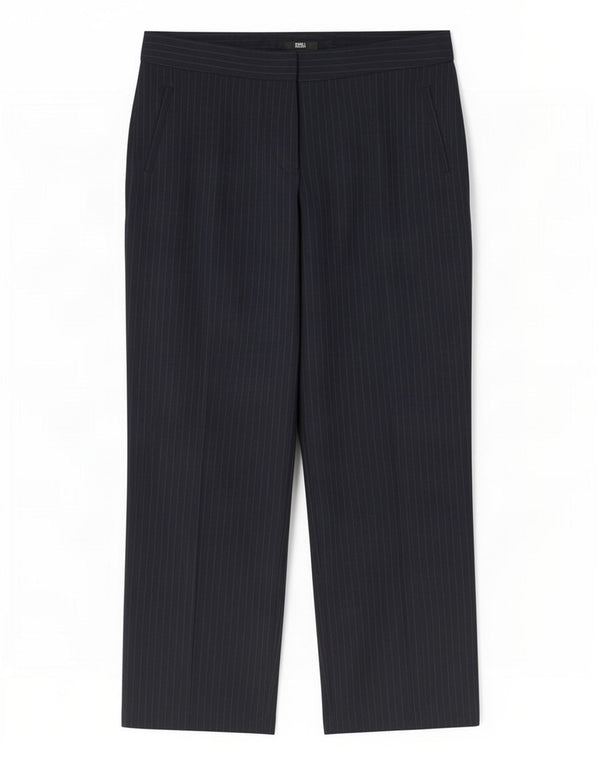 Γυναικεία Casual Παντελόνια Marks & Spencer UK 16 Large W34 L29 Navy Blue