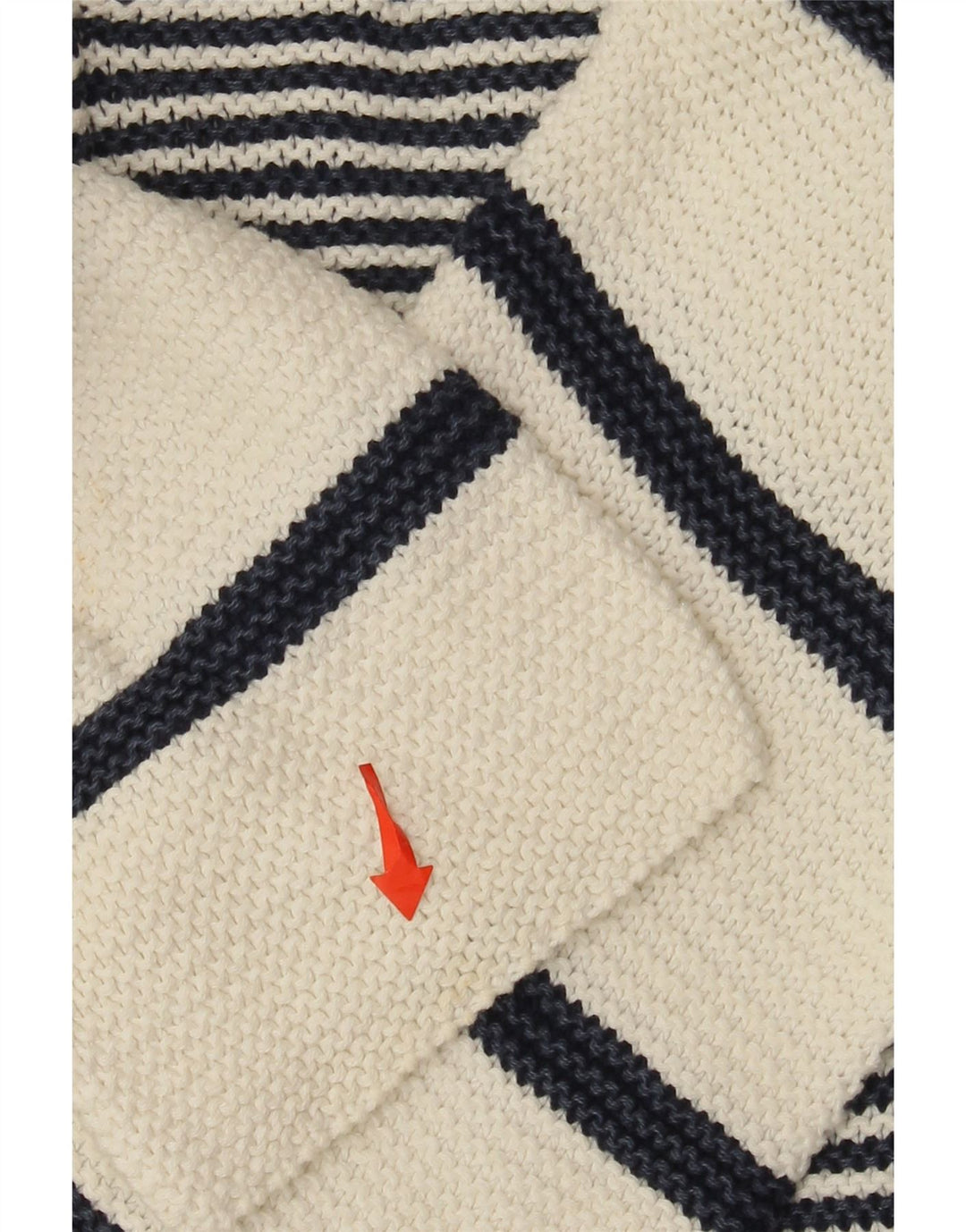 Tommy Bahama γυναικείο πουλόβερ με λαιμόκοψη με V λαιμόκοψη UK 14 Medium Off White Nautical