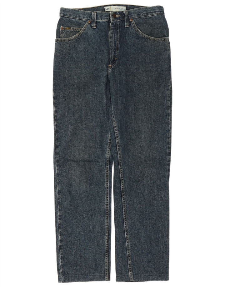 Ανδρικό τζιν Lee Regular Fit ίσιο W31 L31 Μπλε βαμβακερό