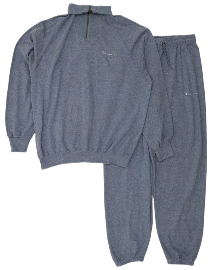 Champion Ανδρική Ολόσωμη φόρμα XL Blue Cotton