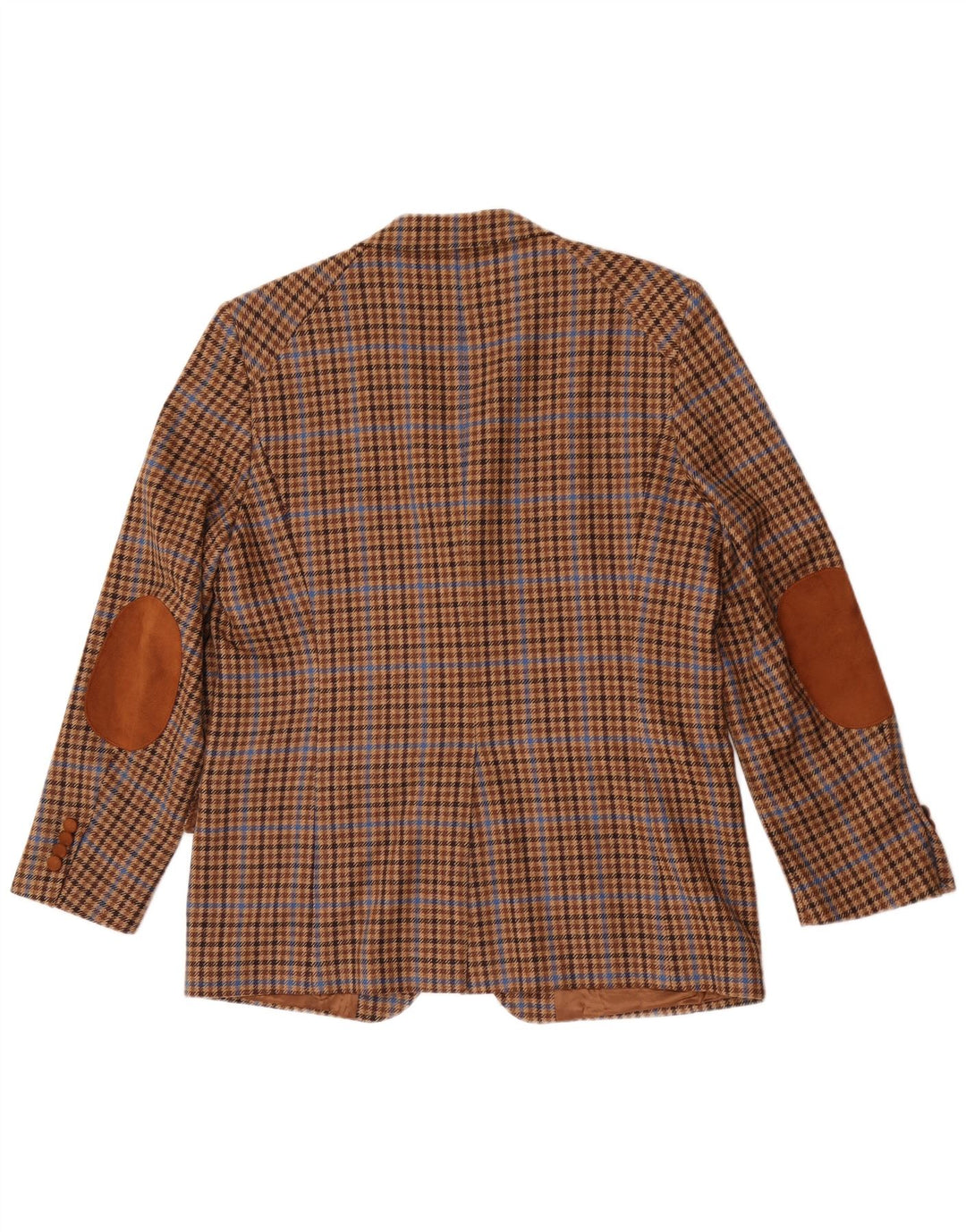 Ανδρικό μπουφάν Bostonian 3 Button Blazer IT 52 XL Brown Houndstooth Wool
