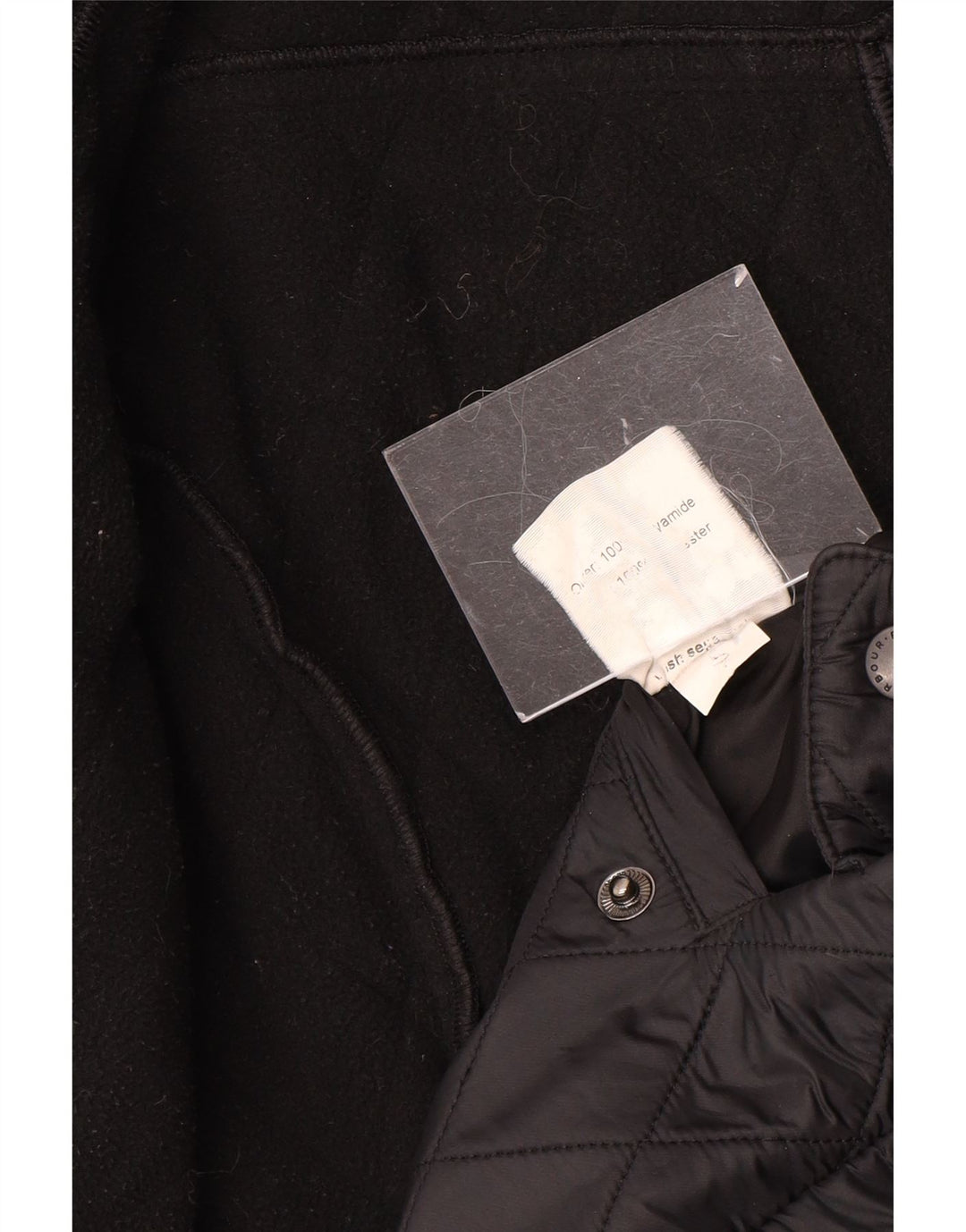 Γυναικείο καπιτονέ μπουφάν Barbour UK 16 Large Black Polyamide