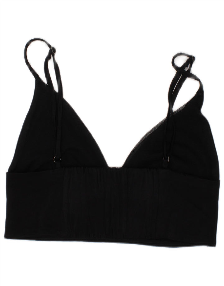 Zara Γυναικείο Σουτιέν Crop Top Μικρό Μαύρο