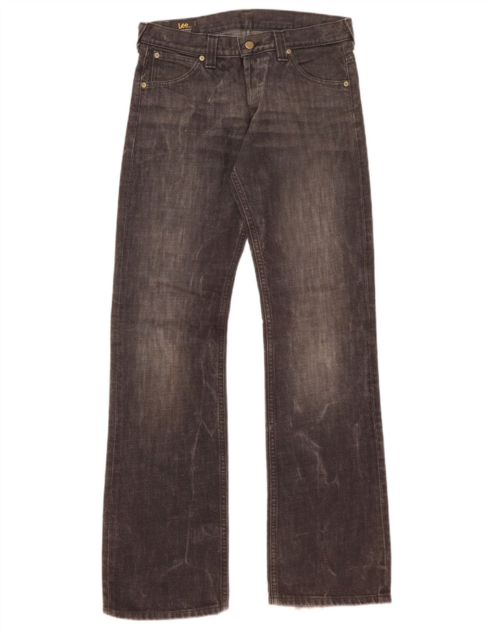Lee Mens Bootcut Jeans W30 L34 Μαύρο βαμβακερό