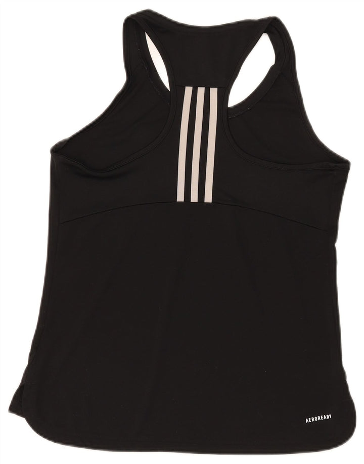 Adidas Γυναικείο Aeroready Vest Top UK 12/14 Medium Black Polyester