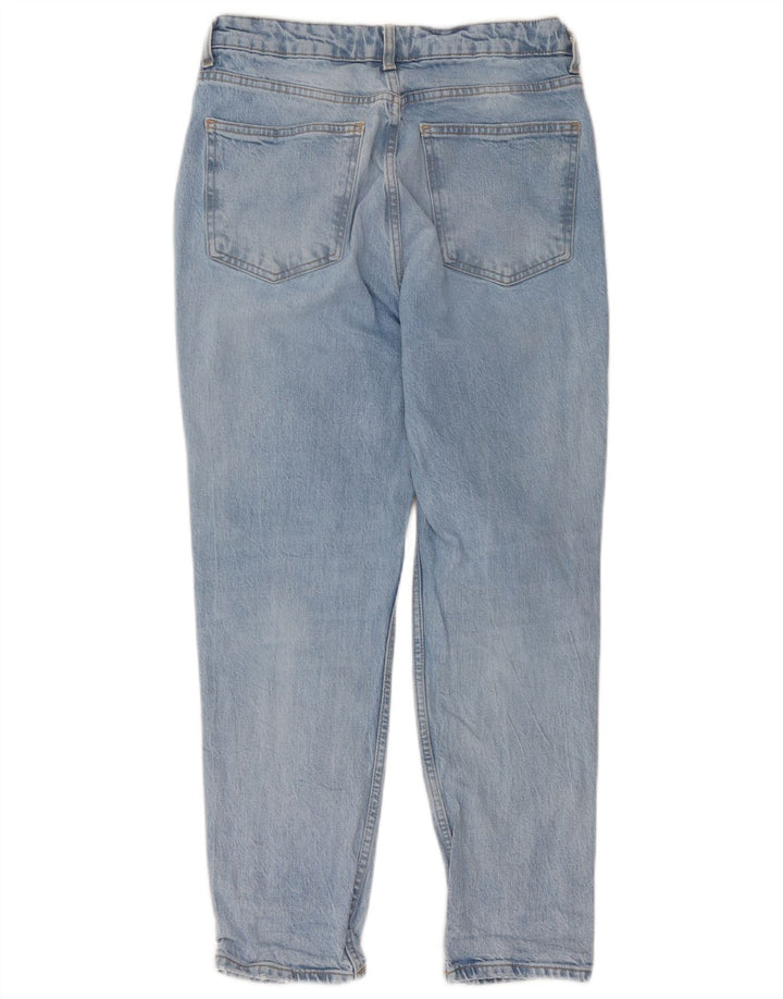 Zara Γυναικείο Tapered Jeans EU 40 Medium W30 L26 Blue Cotton