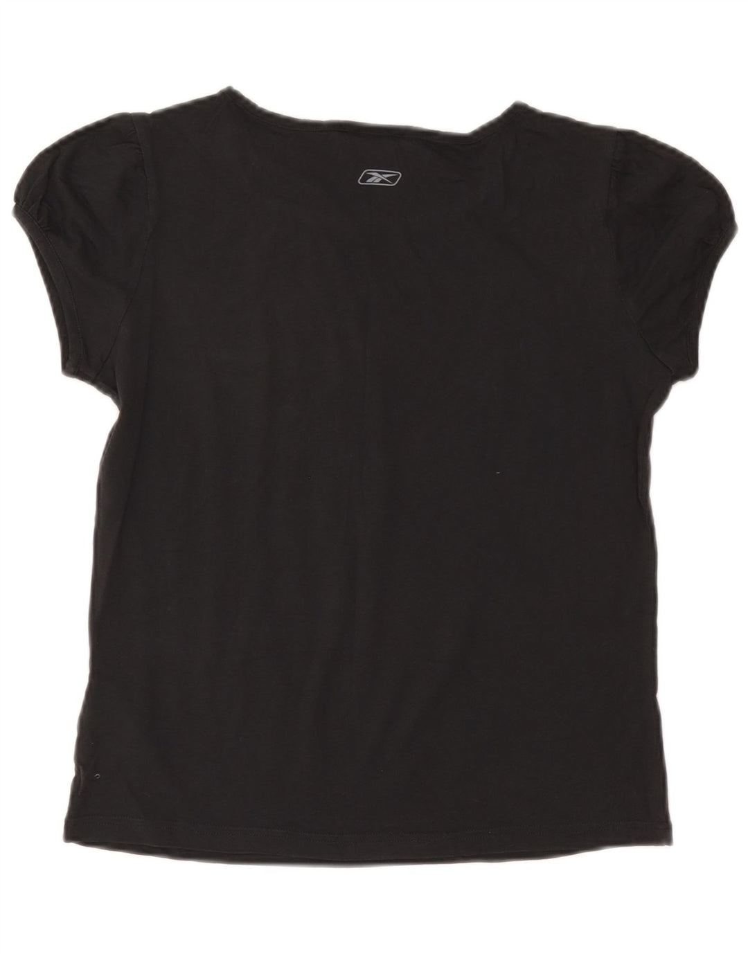 Reebok Γυναικείο T-Shirt Top UK 14 μεγάλο γκρι βαμβακερό