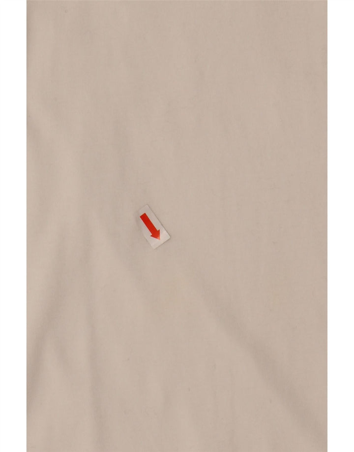 LIU JO Γυναικείο T-Shirt Milano γραφικό Top UK 12 Medium White