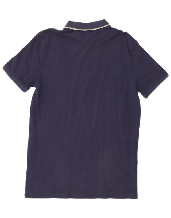 Ανδρικό πουκάμισο πόλο Kappa XL Navy Blue Cotton
