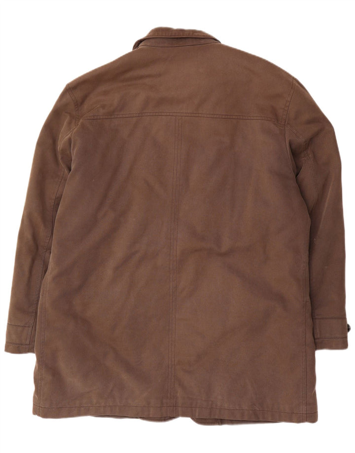 Mabrun Ανδρικό Utility Jacket IT 56 3XL Καφέ Βαμβακερό