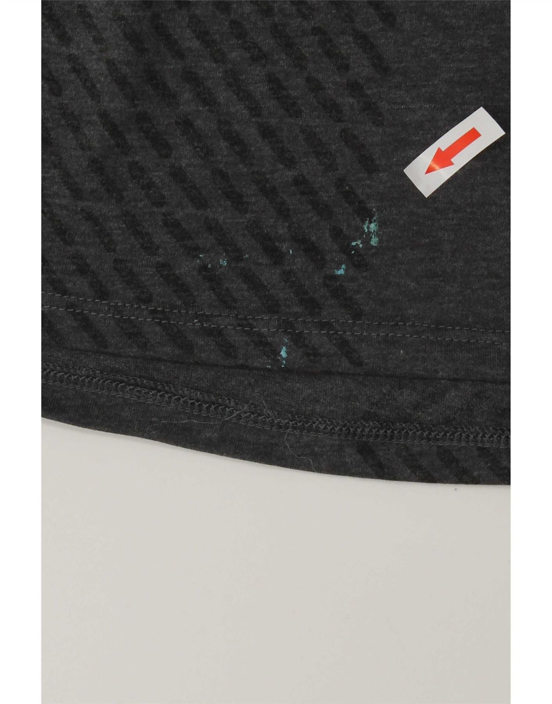 Ανδρικό T-Shirt Nike Dri Fit Top Large Grey Colourblock Πολυεστέρας