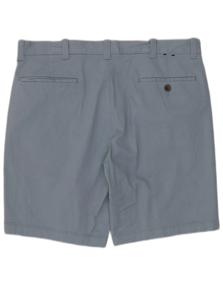 J. CREW Ανδρικό σορτς Chino W34 μεγάλο μπλε βαμβακερό