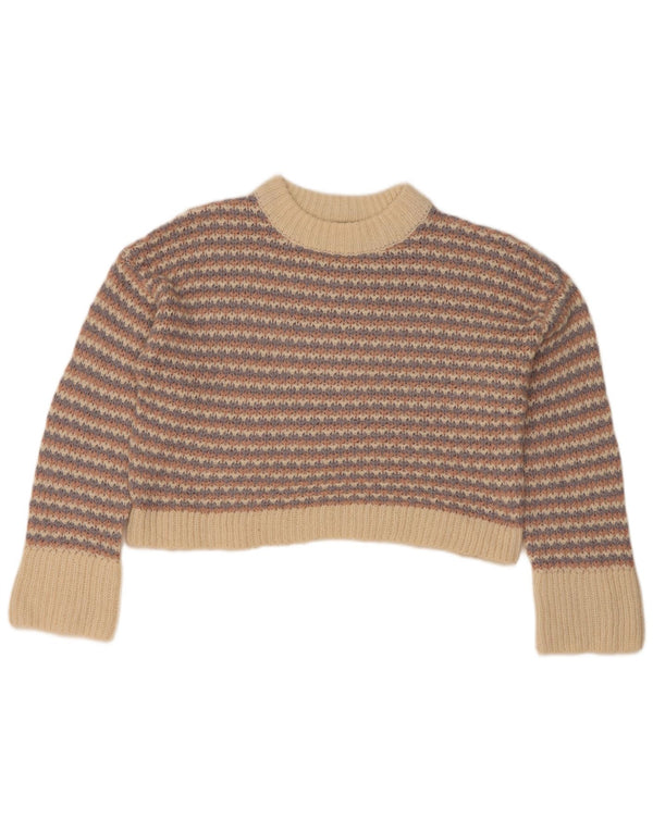 Topshop Γυναικείο πουλόβερ με λαιμόκοψη χελώνας UK 10 Small πολύχρωμο