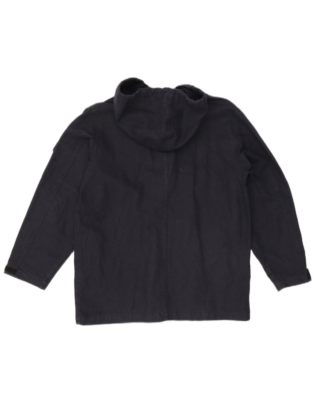 Vintage Ανδρικό κουκούλα Utility Jacket UK 38 Medium Navy Blue