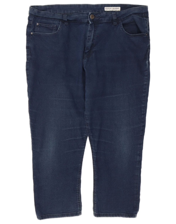 Marks & Spencer Γυναικεία Ψηλόμεση Skinny Jeans UK 16 Large W36 L21 Blue