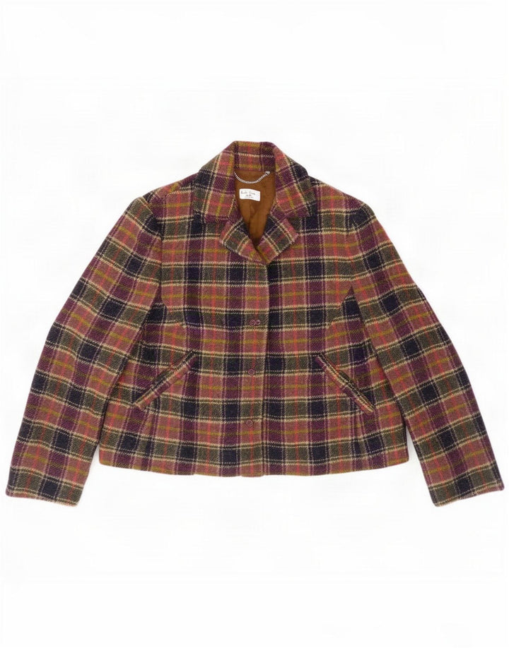 Paul Smith Γυναικείο μπουφάν μπλέιζερ με 3 κουμπιά EU 40 Medium πολύχρωμο καρό