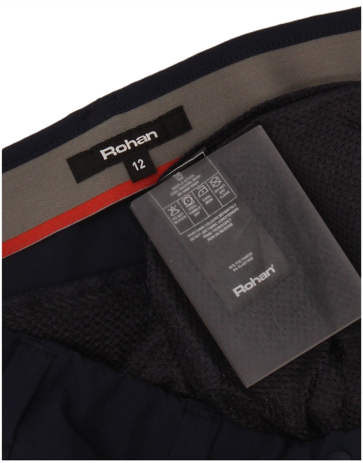 Rohan Γυναικείο σορτς Chino UK 12 Medium W32 Navy Blue Polyamide