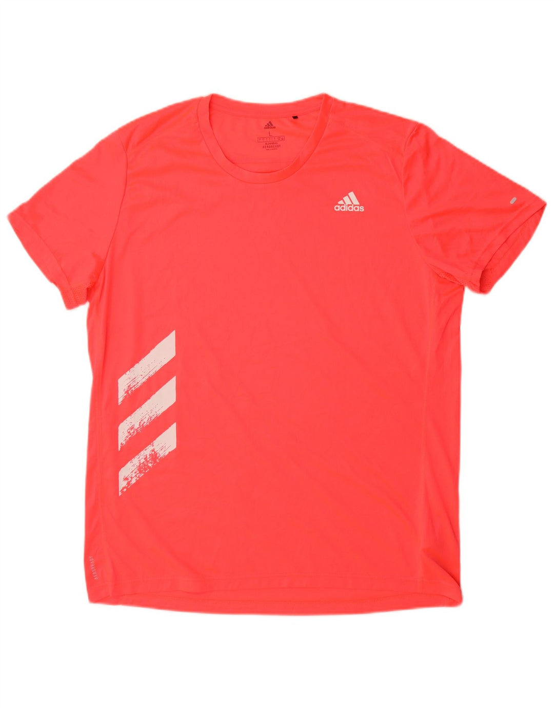 Adidas Ανδρικό γραφικό T-Shirt Aeroready Top μεγάλο ροζ πολυεστέρας