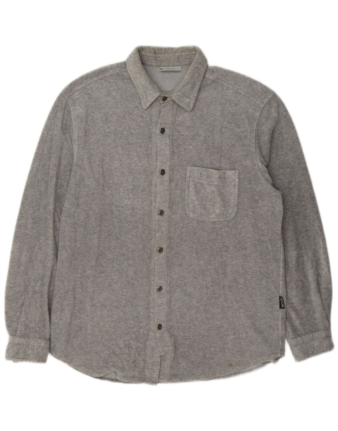 Sergio Tacchini Ανδρικό πουκάμισο Fleece πουκάμισο XL Γκρι