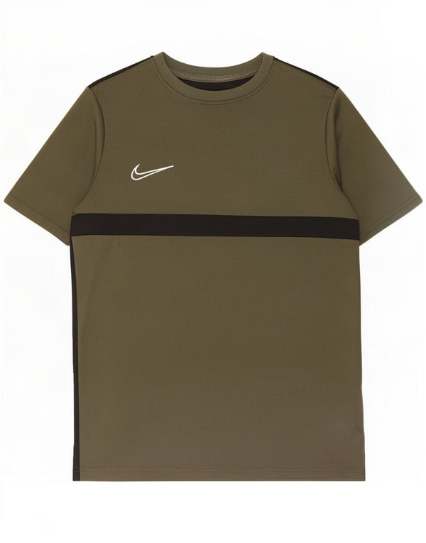 Μπλουζάκι Nike Boys Dri Fit Graphic T-shirt 13-14 ετών XL Green Colourblock