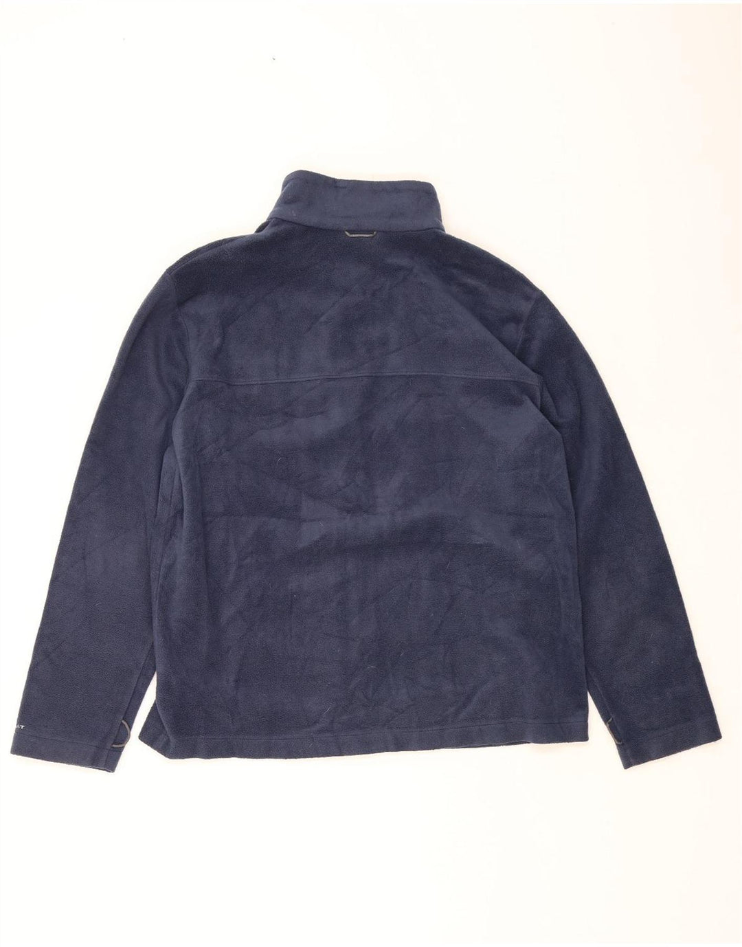 COLUMBIA Ανδρικό Fleece Jacket UK 40 Large Navy Blue Polyester