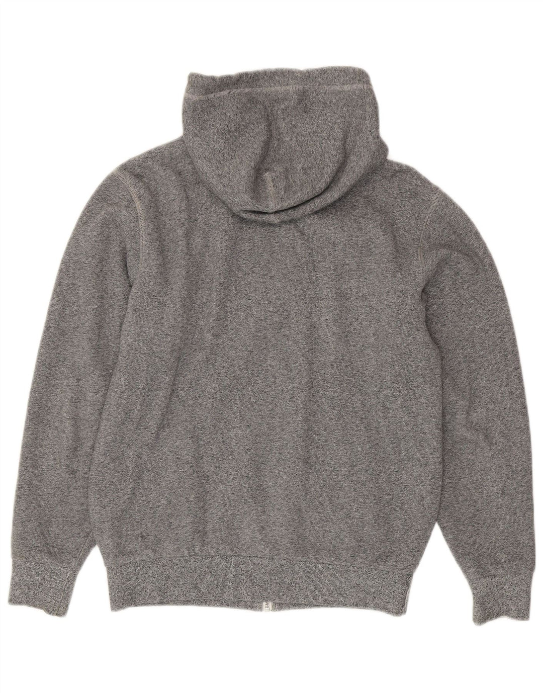 Ανδρικό πουλόβερ Jack Wills με φερμουάρ με κουκούλα μεσαίου γκρι βαμβακερό