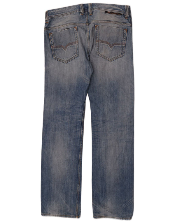 Diesel Ανδρικό Safado Regular Slim Straight Jeans W30 L30 Blue Cotton