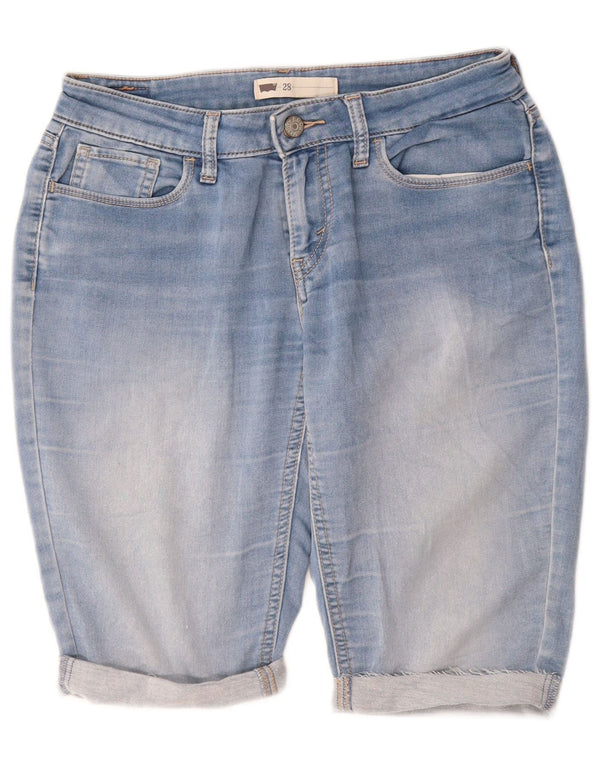 Levi's Womens Bermuda Denim Shorts W28 Medium  Blue