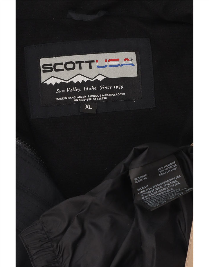 Ανδρικό μπουφάν Scott Windbreaker UK 42 XL Black Colourblock Polyamide