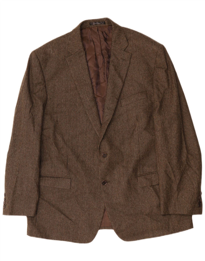 Ralph Lauren Ανδρικό σακάκι με 2 κουμπιά UK 46 XL καφέ μαλλί