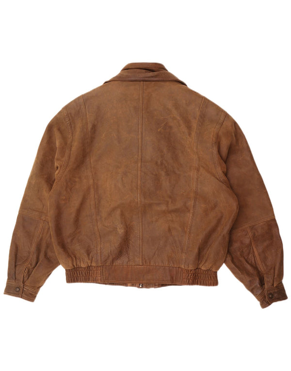 Ανδρικό Δερμάτινο Μπουφάν Wilsons UK 40 Large Brown Δερμάτινο