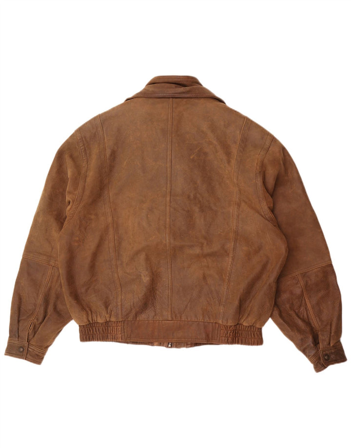 Ανδρικό Δερμάτινο Μπουφάν Wilsons UK 40 Large Brown Δερμάτινο