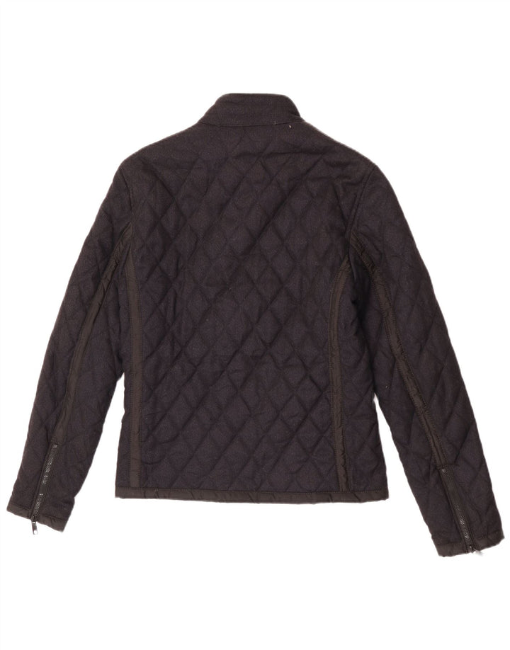 Zara Ανδρικό καπιτονέ μπουφάν UK 36 Small Black Polyester