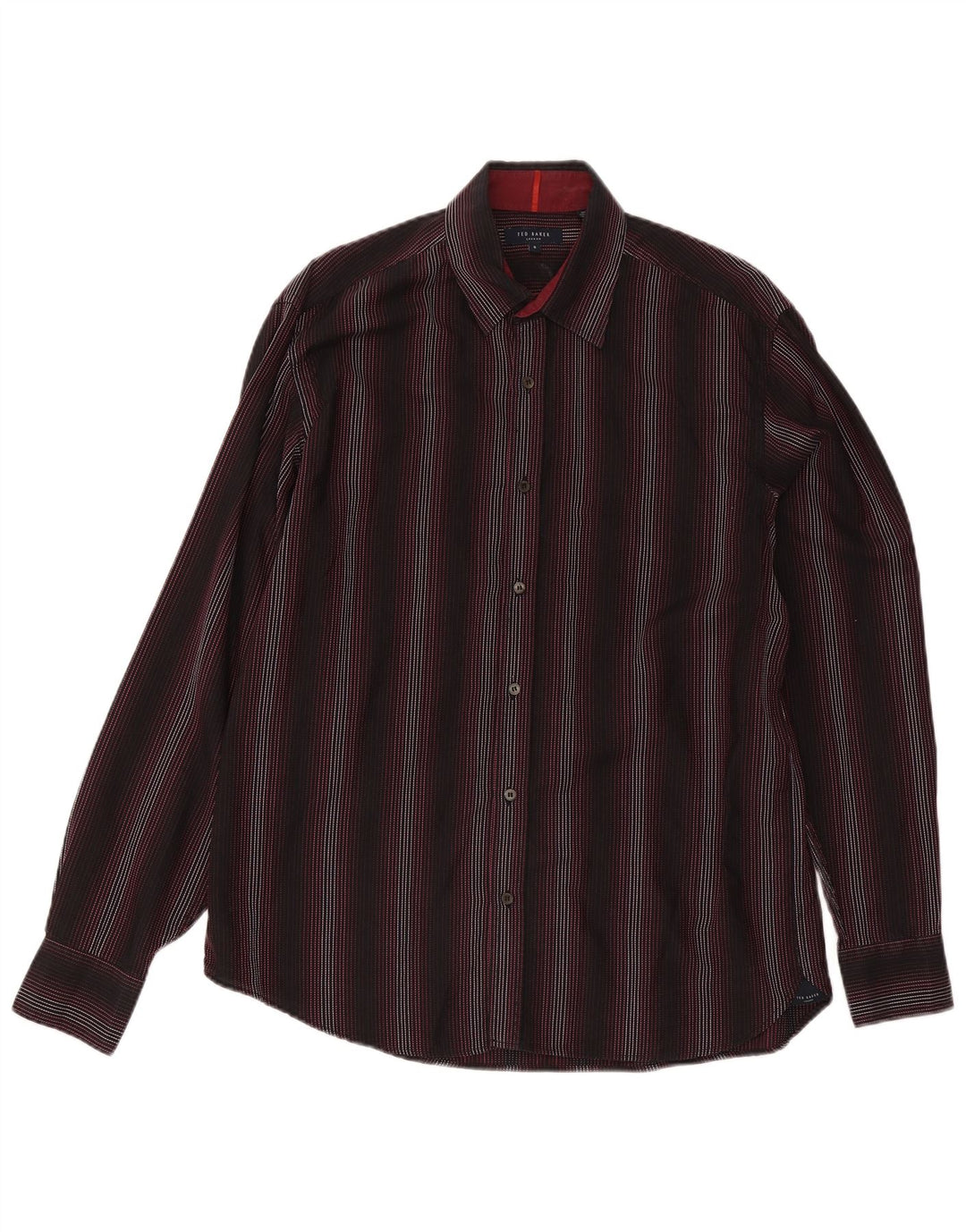 Ανδρικό πουκάμισο Ted Baker 5 XL Μαύρο ριγέ