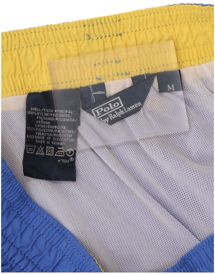 Ανδρικό σορτς κολύμβησης Ralph Lauren, μεσαίο μπλε νάιλον