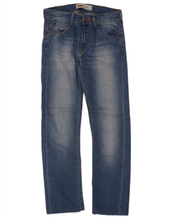 Levi's Boys 511 Slim Jeans 13-14 ετών W28 L27 Blue