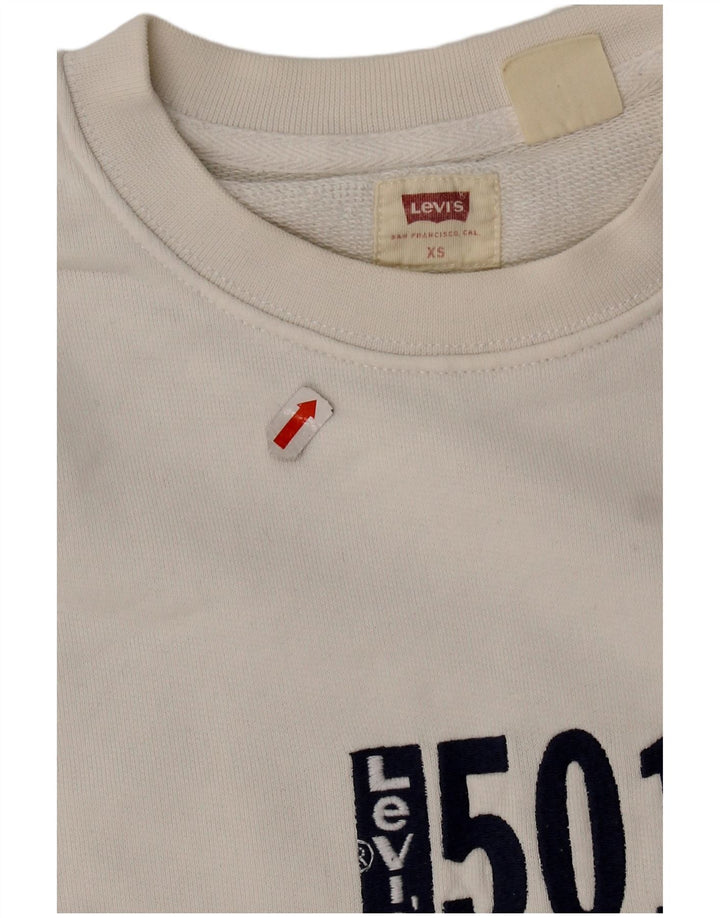 Ανδρικό φούτερ Levi's Graphic Relaxed Fit Jumper XS Off White Βαμβακερό