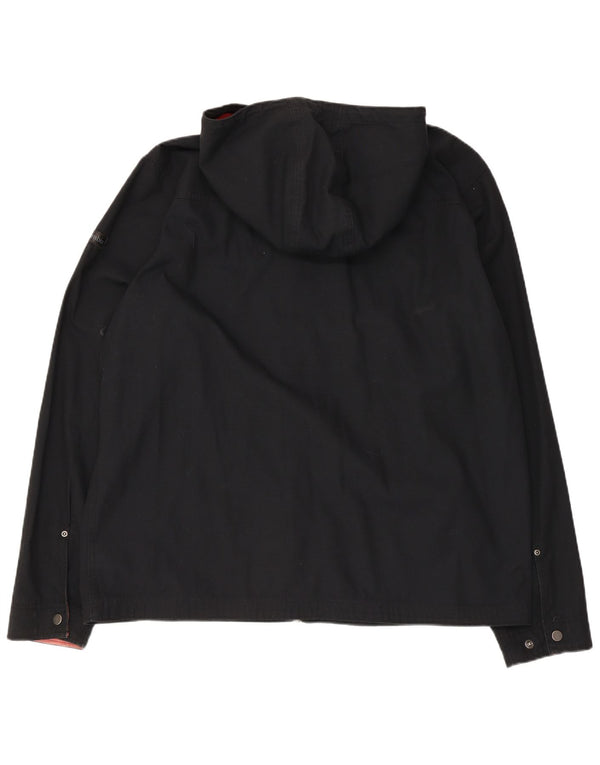 Ανδρικό Columbia Manchester United Hooded Bomber Jacket UK 42 XL Μαύρο βαμβακερό