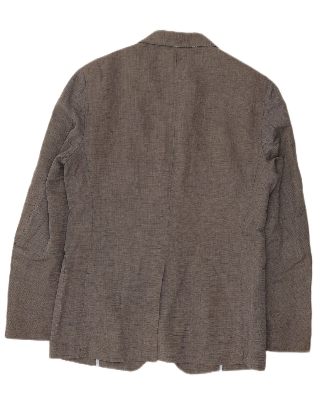MASSIMO DUTTI Ανδρικό σακάκι 2 κουμπιών UK 38 μεσαίο γκρι βαμβακερό