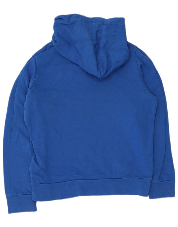 Diesel Boys Graphic Hoodie Jumper 15-16 Years Blue Cotton