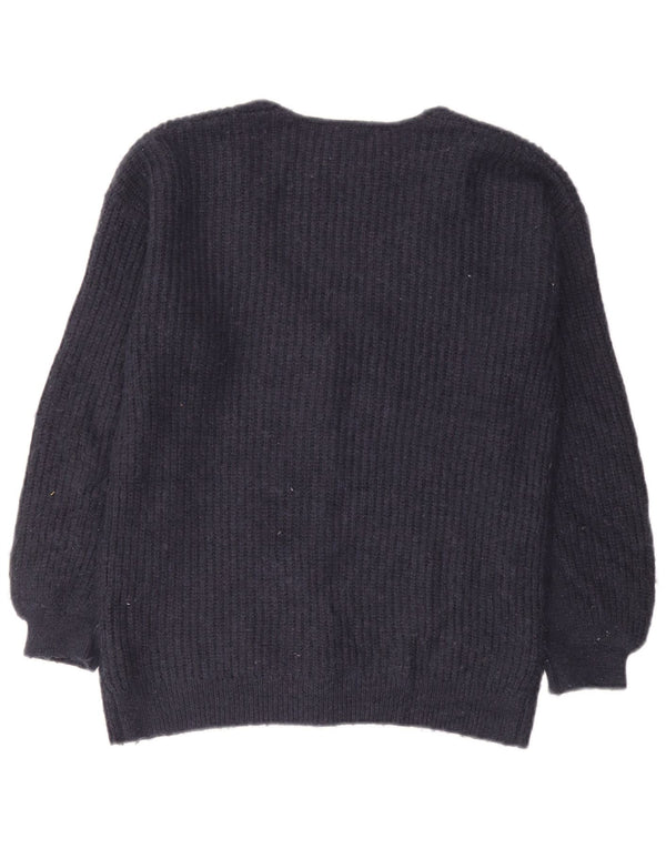 Marks & Spencer Γυναικεία ζακέτα υπερμεγέθη πουλόβερ UK 10 Small Navy Blue