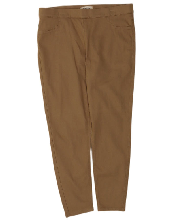 Marks & Spencer Γυναικεία Jegging Casual Παντελόνια UK 16 Large W34 L25 Beige