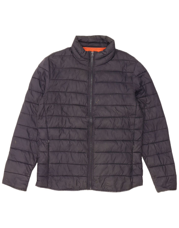 FAT FACE Ανδρικό μπουφάν με επένδυση UK 38 Medium Navy Blue Nylon