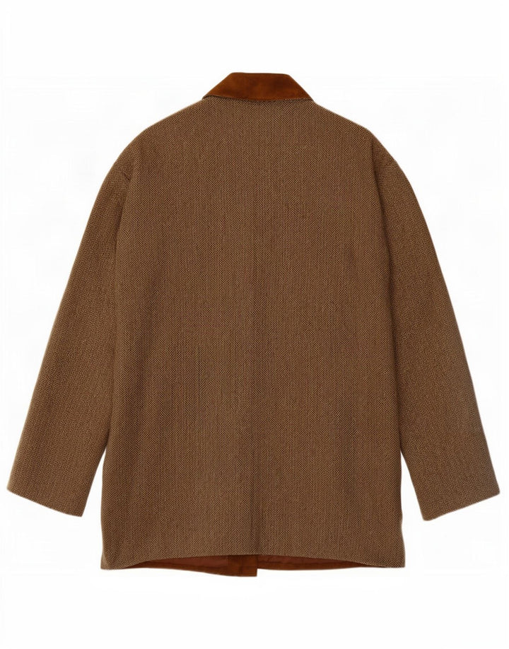 Conbipel Γυναικείο Suede Jacket IT 42 Medium Beige Leather ψαροκόκαλο