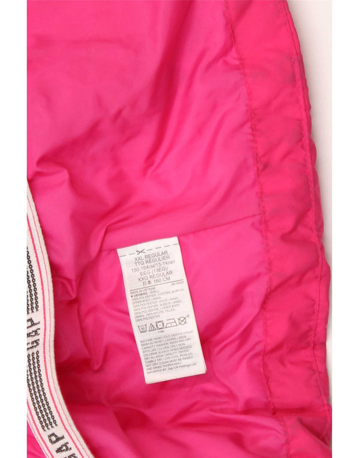 Μπουφάν Gap Girls padded 13-14 Years 2XL Pink Polyester
