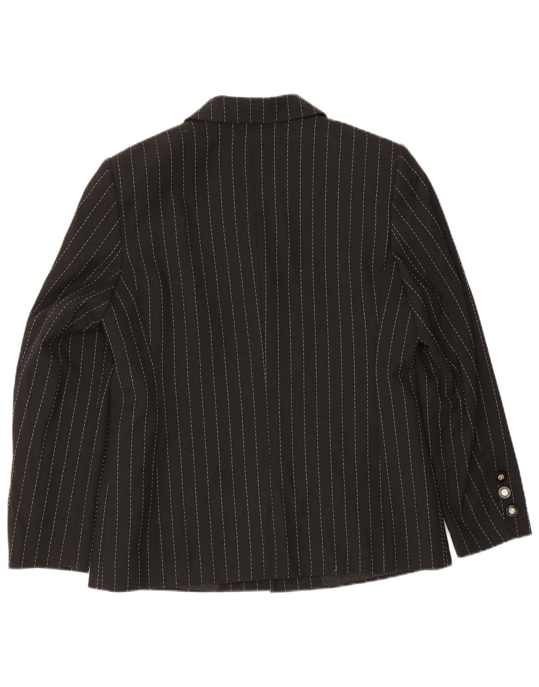 Delmod Γυναικείο μπουφάν blazer UK 12 μεσαίου μαύρου πολυεστέρα
