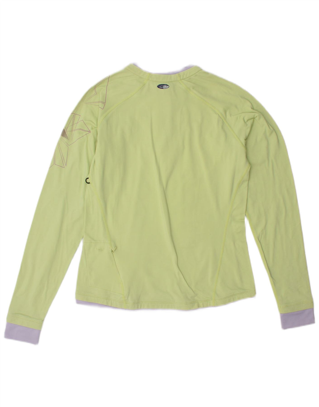 Γυναικεία αθλητική φόρμα γραφικών πουλόβερ ASICS Top 10 Small Green Colourblock